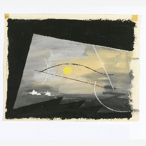 Drawing, Abstract Composition with Bird, 1935–39