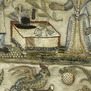 Embroidered Picture (England), late 17th century