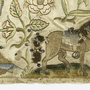 Embroidered Picture (England), mid-17th century