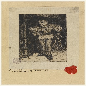 Print, A Jester, ca. 1890
