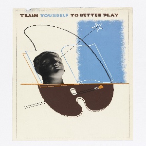 Drawing, Study for Train Yourself To Better Work, London Underground, July 17, 1935
