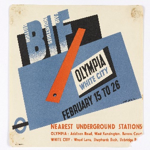 Poster, British Industries Fair, 1937