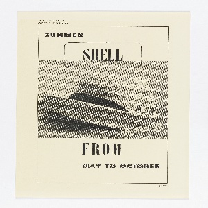 Print, Summer Shell from May to October, for Shell-Mex, ca. 1938