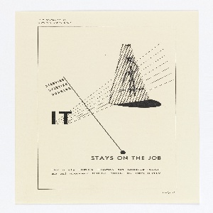 Print, IT Stays on the Job, for Shell-Mex, ca. 1938