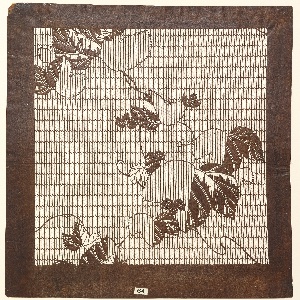 Katagami, Maple Leaves, late 19th–early 20th century