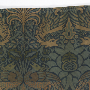 Curtain, Peacock and Dragon, 1878
