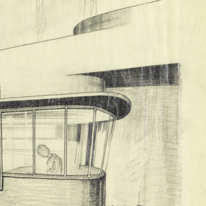 Drawing, Design for Alteration of the Avon Theater, 1934