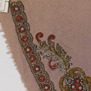 Couture Embroidery Sample (USA), 1930–39