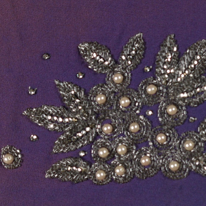 Couture Embroidery Sample (USA), 1930s