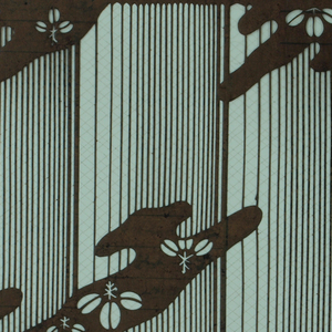 Stencil, Brush Clover and Sky
