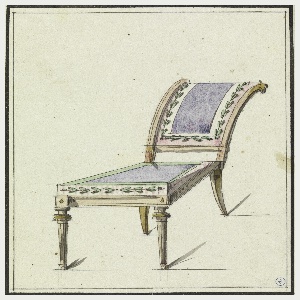Drawing, Design for a Chair, 1790
