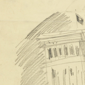 Drawing, Sketches of New York Skyscrapers, ca. 1915