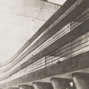 Print, Proposal for Airline Terminal, ca. 1952