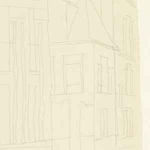 Drawing, Scene of a Parisian Street, 20th century