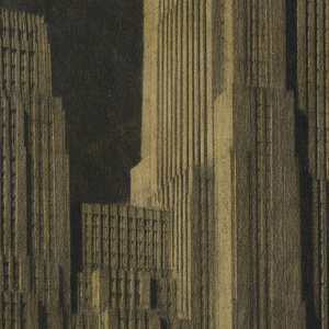 Drawing, The Final Mass Carried Out in Steel, ca. 1924