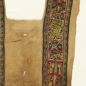 Tunic Fragment With Clavus Bands (Egypt), 5th–6th century