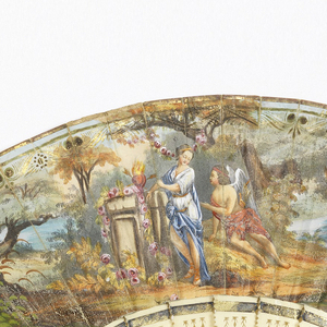 Pleated Fan (France), 1840–1849