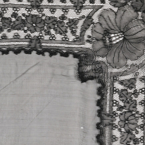 Mourning Handkerchief (France), 19th century