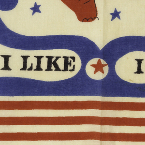 Handkerchief, I Like Ike, ca. 1952