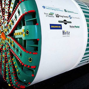 Model, Earth Pressure Balance (EPB) Shield Tunneling Machine ("Big Bertha"), 2013