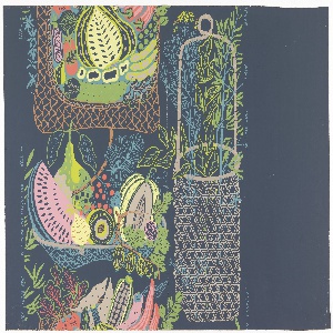 Sidewall, Garden Baskets, 1950–52