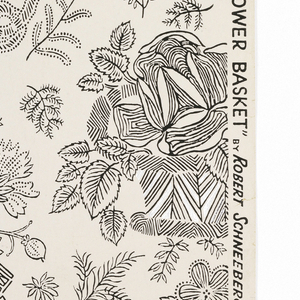 Sidewall, Flower Basket, 1953