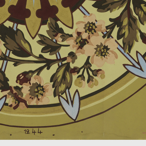 Ceiling Medallion (USA), 1875–1906