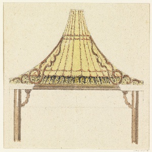 Drawing, Canopy, 1815–22