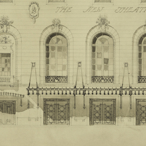 Drawing, The New Theatre, May 11, 1911