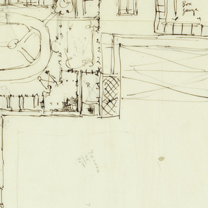 Drawing, Plan of a Building