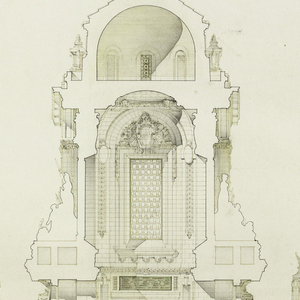 Drawing, Monument in honor of the soldiers, sailors and marines, 1910–20