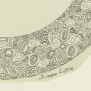 Drawing, Design for a plate