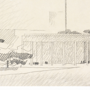 Drawing, Texas Commerce Bank Tower, 1977