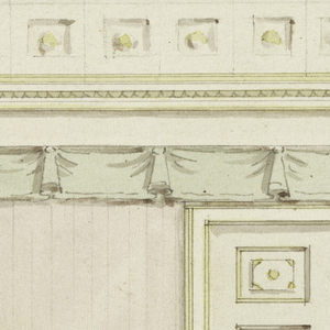 Drawing, Wall Elevation, 1815–22
