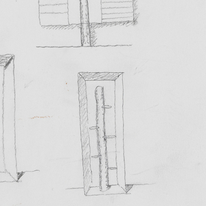 Drawing, Drawing for Trees 9, D10, and D11, 2011
