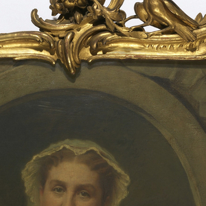 Painting, Portrait of Sarah Amelia Cooper, 1893
