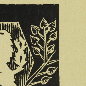 Print, Title Page, "Sest Dob Nashi Historie" Portfolio, 1921