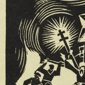 Print, Svatopluk, plate I, "Sest Dob Nashi Historie" Portfolio, Prague, 1921, 1921