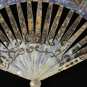 Pleated Fan, 1760–80