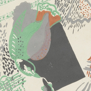 Sidewall, Celui qui aime écrit sur les murs (One who loves writes on the walls), ca. 1924