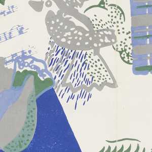 Sidewall, Celui qui aime ecrit sur les murs [One who loves writes on the walls], ca. 1924