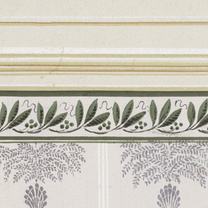 Drawing, Wallpaper Design, 1840–60