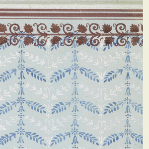 Drawing, Wallpaper Design, 1840–60