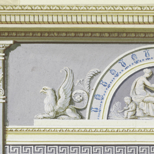 Drawing, Wallpaper Design, 1820–30
