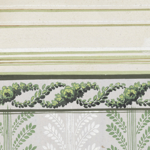Drawing, Wallpaper Design, 1840–60