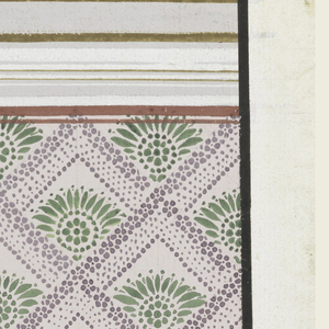 Drawing, Wallpaper Design, 1830–50