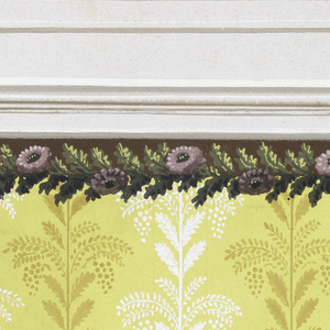 Drawing, Wallpaper Design, 1840–60
