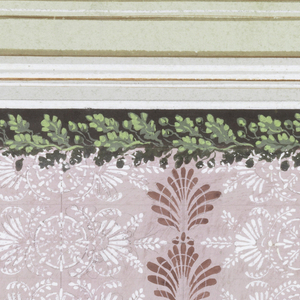 Drawing, Wallpaper Design, 1835–50
