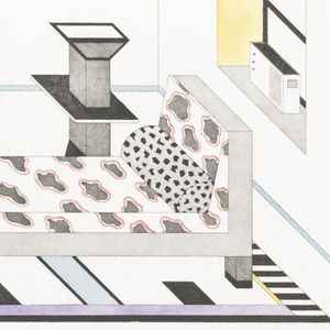 Print, Bedroom, ca. 1985