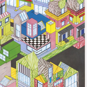 Poster, Town for Memphis, 1983